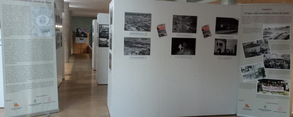 Exposició "Orígens dels moviments veïnals de Lleida"